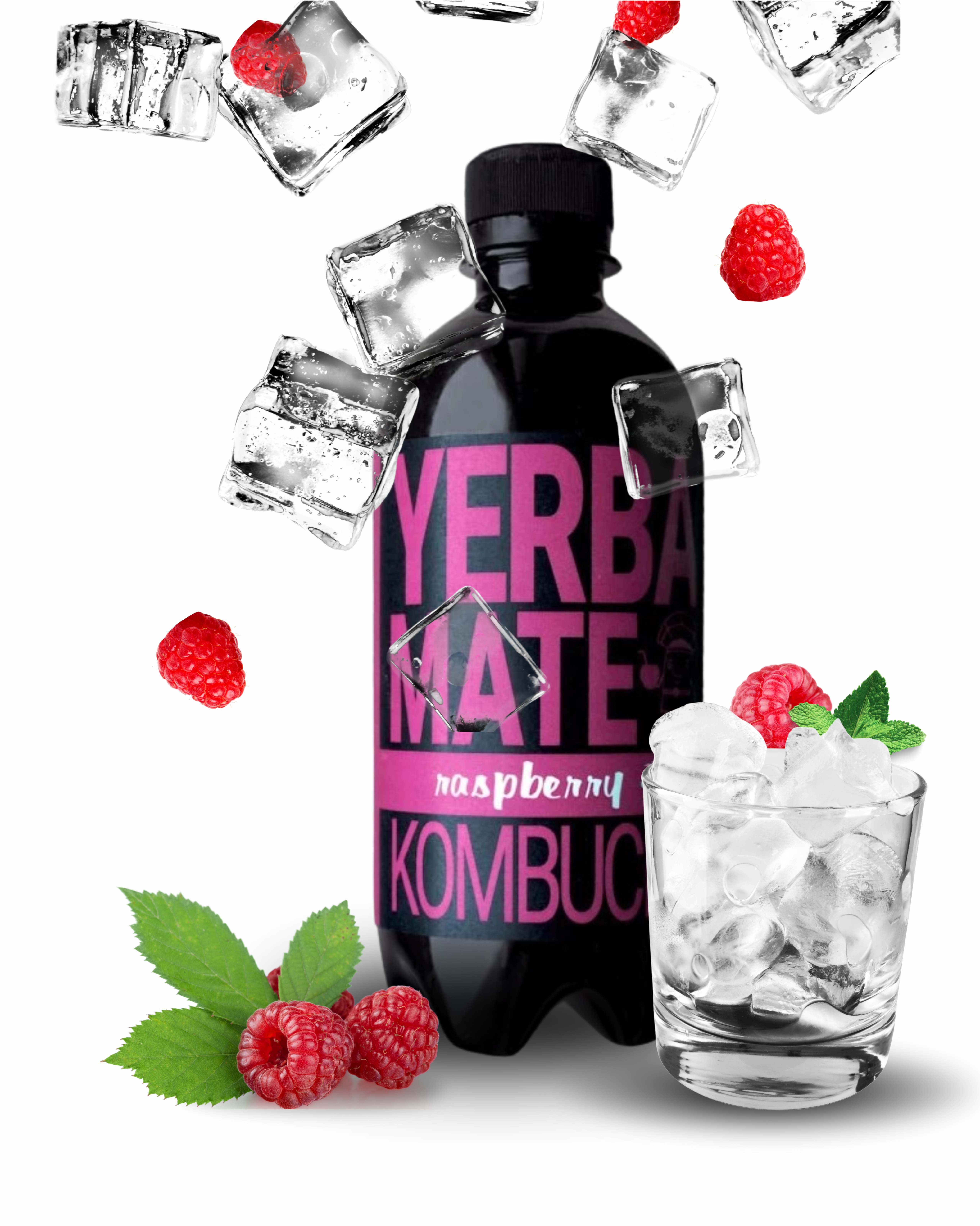 Kombucha Raspberry Transparent